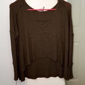 Free People crop sweater